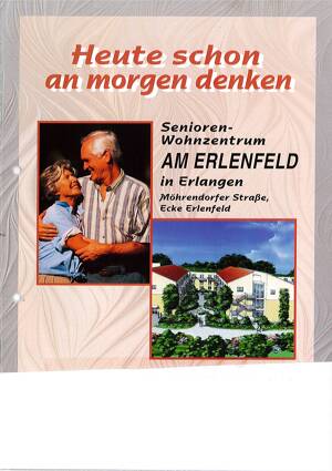 1-Zimmer-Pflegeappartement im Seniorenheim " Erlenfeld in Alterlangen