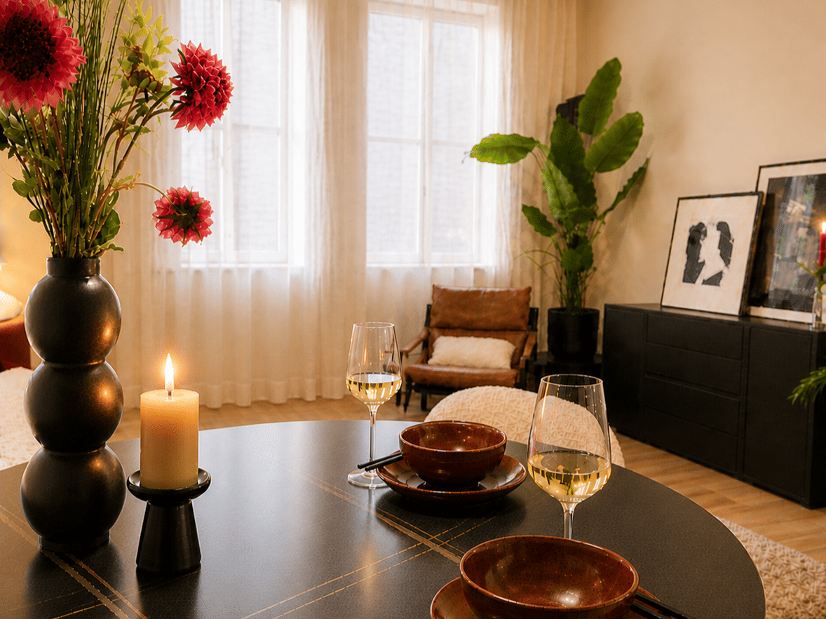 Erstbezug nach hochwertiger Renovierung und Möblierung | Maisonettewohnung | Einbauküche | Balkon – Leipzig – Vorschaubild 3