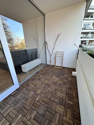 Helle 1-Zimmer-Wohnung mit Balkon - vollrenoviert, möbliert - München- Forstenried – 81476 München – Vorschaubild 9