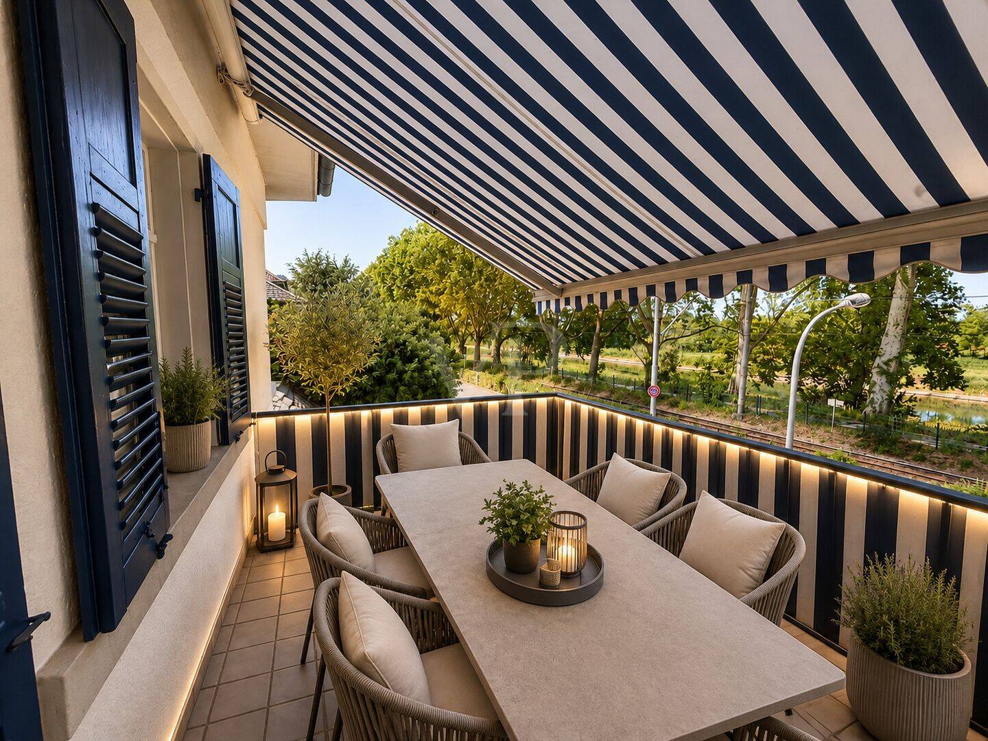 Herrschaftliche Villa mit sonnigem Garten, Neckarblick und separater Praxisfläche (96 m²) – Mannheim – Vorschaubild 9