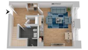 2,5 - Raum-Maisonette Wohnung im 1. & 2. OG mit EBK! – 1259 Dresden – Vorschaubild 5