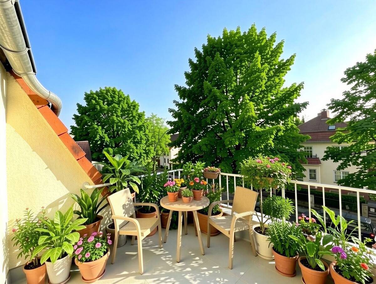 Sonne, Ruhe und viel Grün - Besondere 2-Z-Wohnung mit Terrasse in Lichtenrade – 12307 Berlin – Bild 1 von 9