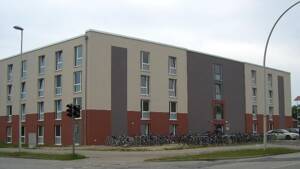 Modernes 1-Zimmer-Apartment - Studentenwohnheim Kiel-Wik