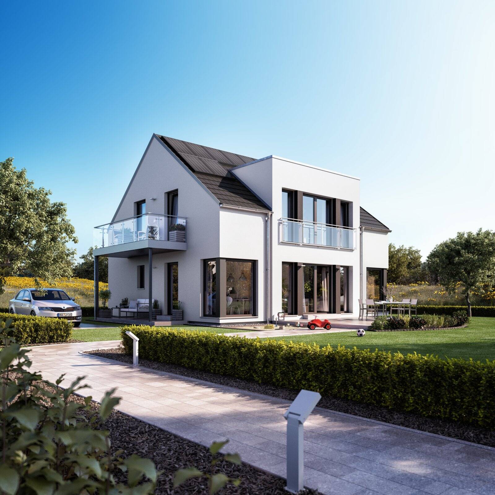 Dein individuelles Fertighaus von LivingHaus - Wo Träume Realität werden! – Mettlach – Bild 1 von 9
