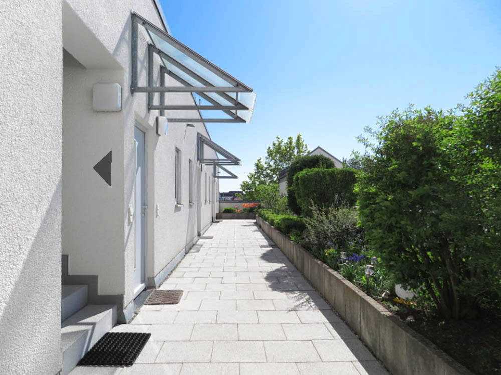 Ulm-Gögglingen schicke 4-Zi.-Maisonette mit 3 sonnigen Dachterrassen, EBK + TG, ohne Käuferprovision – Ulm – Vorschaubild 3