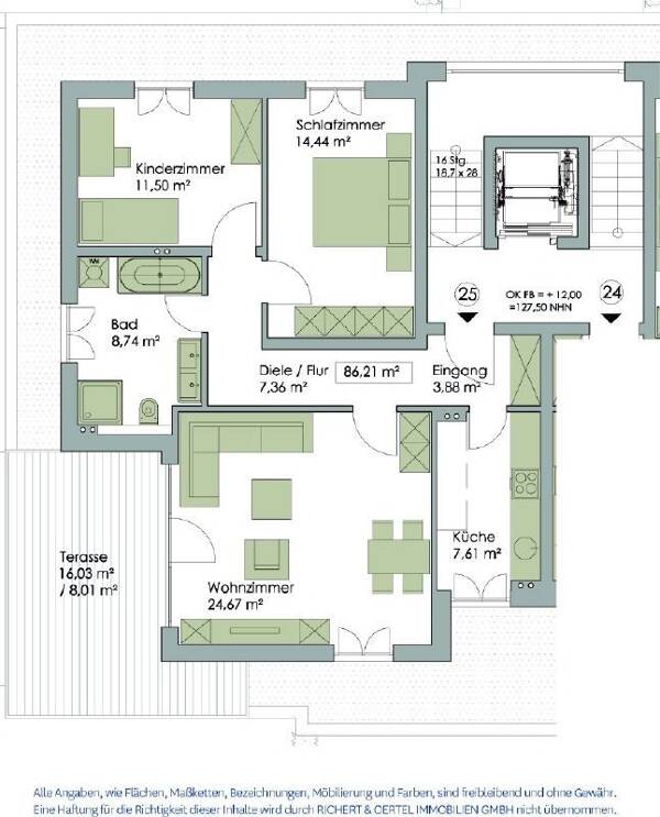 Dachgeschosswohnung in 01309 Dresden mit 86,21 m² kaufen