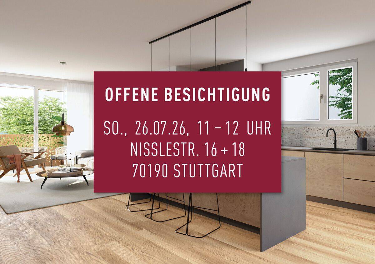 Sonnige Wohnung mit Weitblick, zwei Balkonen & offenem Wohnbereich