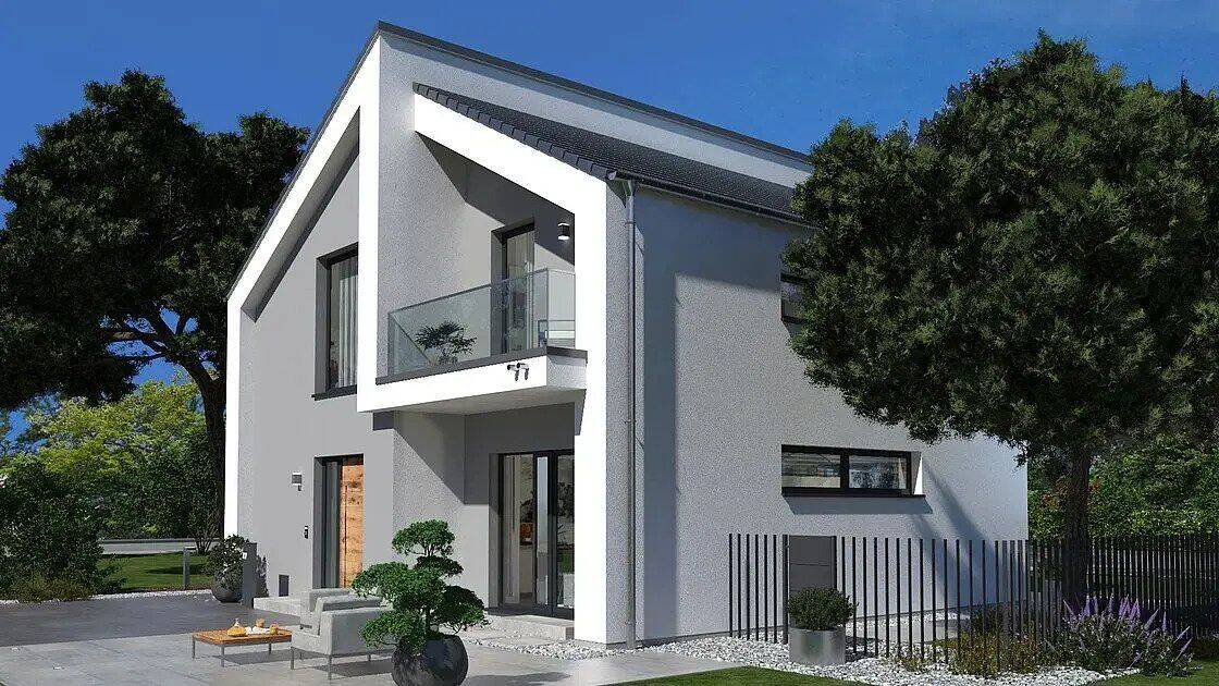 Einzugsfertiges individuelles Luxuriöses Einfamilienhaus - Pulthaus mit zwei Etagen - Pult 17 – Essen – Vorschaubild 2