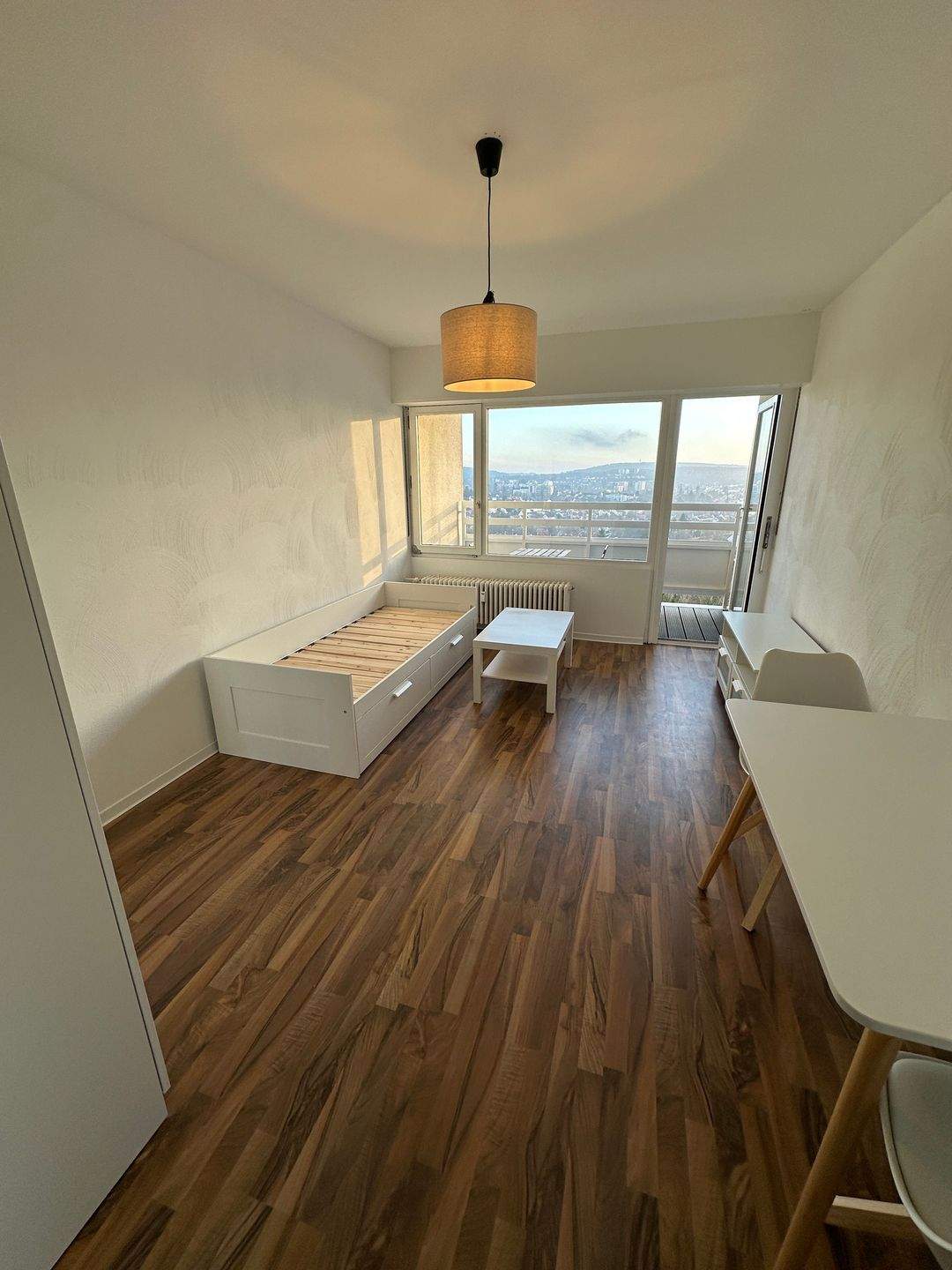 Sbr.- Dudweiler * 1 ZKB * kompl. möbliert * Balkon mit toller Aussicht *