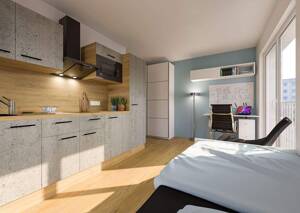 Micro-Living mit Zukunft: Neubau-Apartments in Hochschulnähe am Wöhrder See ``