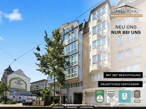 KLEIN, FEIN, GEFRAGT: Barrierefreie 1-Zimmer ETW inkl. Stellplatz in Karlsruher Innenstadtlage