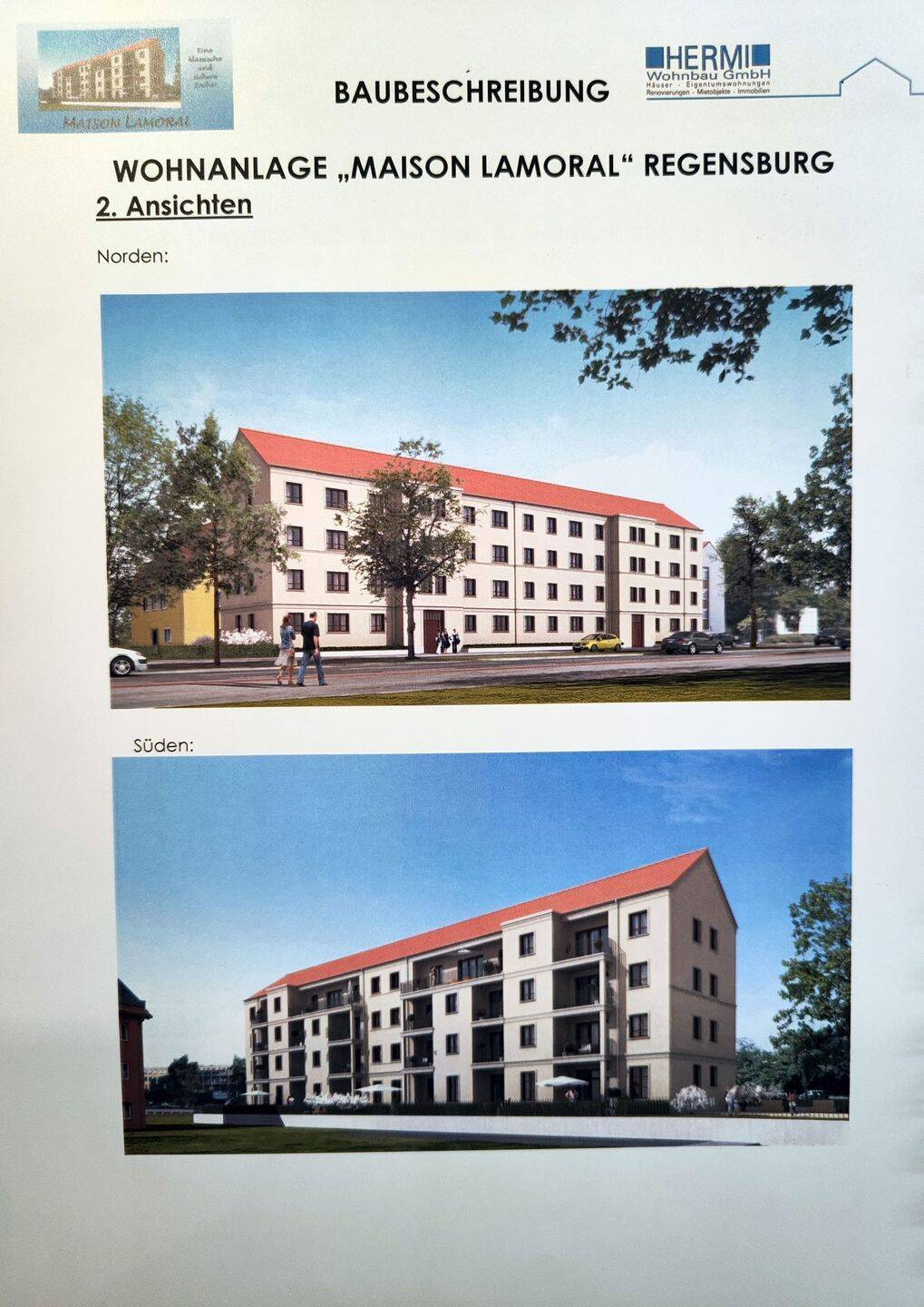 Wunschlos glücklich: 3-Zi.-Dachterrassenwohnung (3. OG) mit ca. 20m² Südwest-Terrasse, Lift & 4 XXL-Stellplätzen (Erstbezug 2016) – Regensburg – Vorschaubild 8