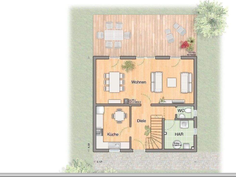 Haus am Stadtrand mit schönem Grundstück – Spremberg – Vorschaubild 5