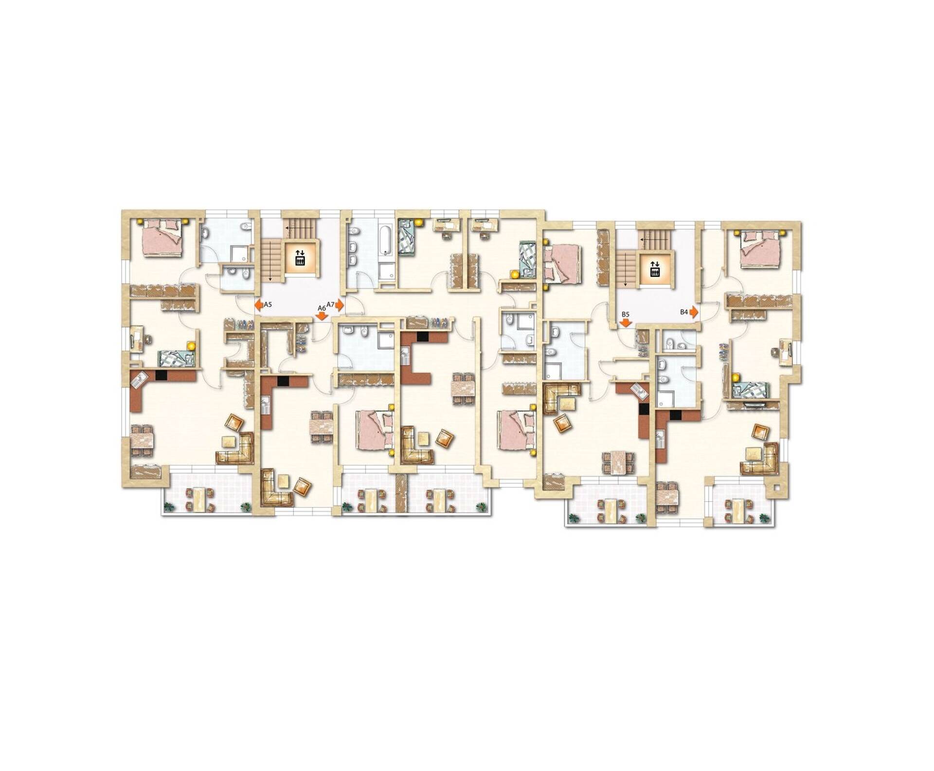 Etagenwohnung in 88048 Friedrichshafen mit 61,11 m² kaufen