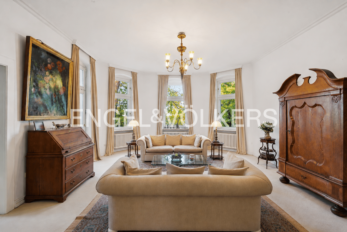 Familienwohnung in Grunewald mit Garagenstellplatz – Berlin – Vorschaubild 3