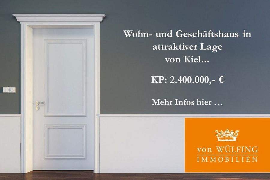 Wohn- und Geschäftshaus in attraktiver Lage von Kiel... – Kiel – Bild 1 von 1