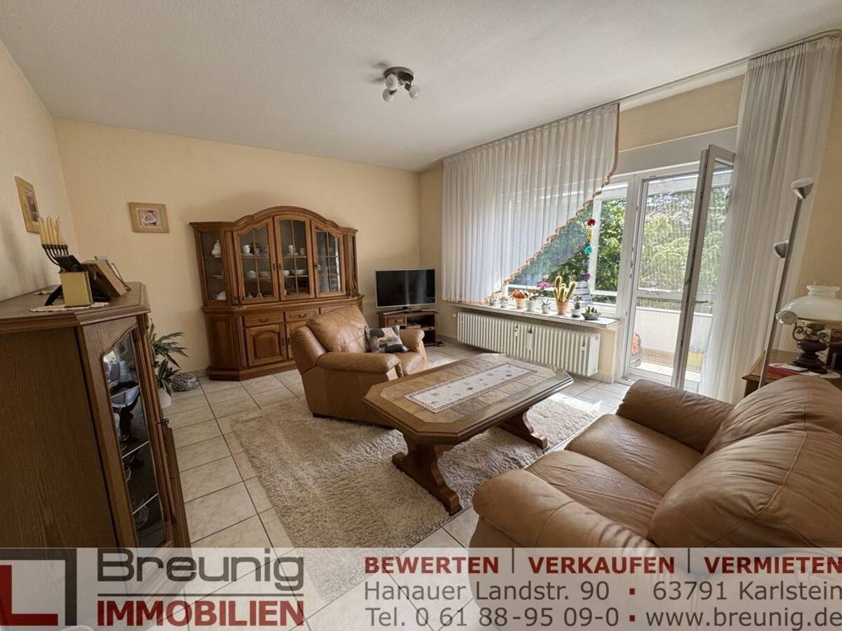 Gepflegte 3-Zi.-OG-Wohnung mit EBK & Loggia in Großkrotzenburg – 63538 Großkrotzenburg – Bild 1 von 5