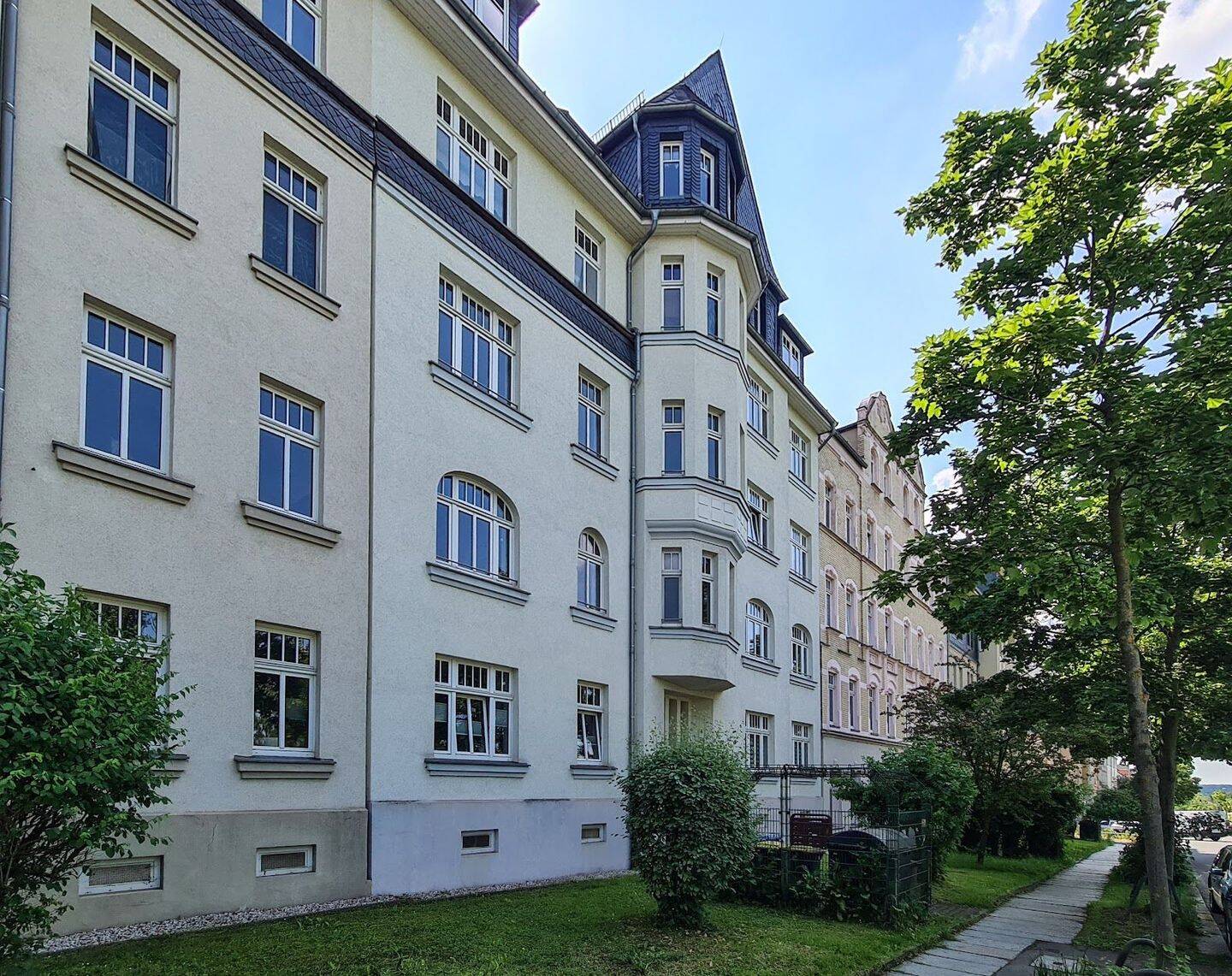 Klassisch, praktisch, einfach gut: renovierte Balkonwohnung im schönen Altbau – Chemnitz – Vorschaubild 9