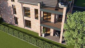 Neubau | Lichtdurchflutete 3-Zimmer-Wohnung mit Balkon – 26121 Oldenburg – Vorschaubild 3