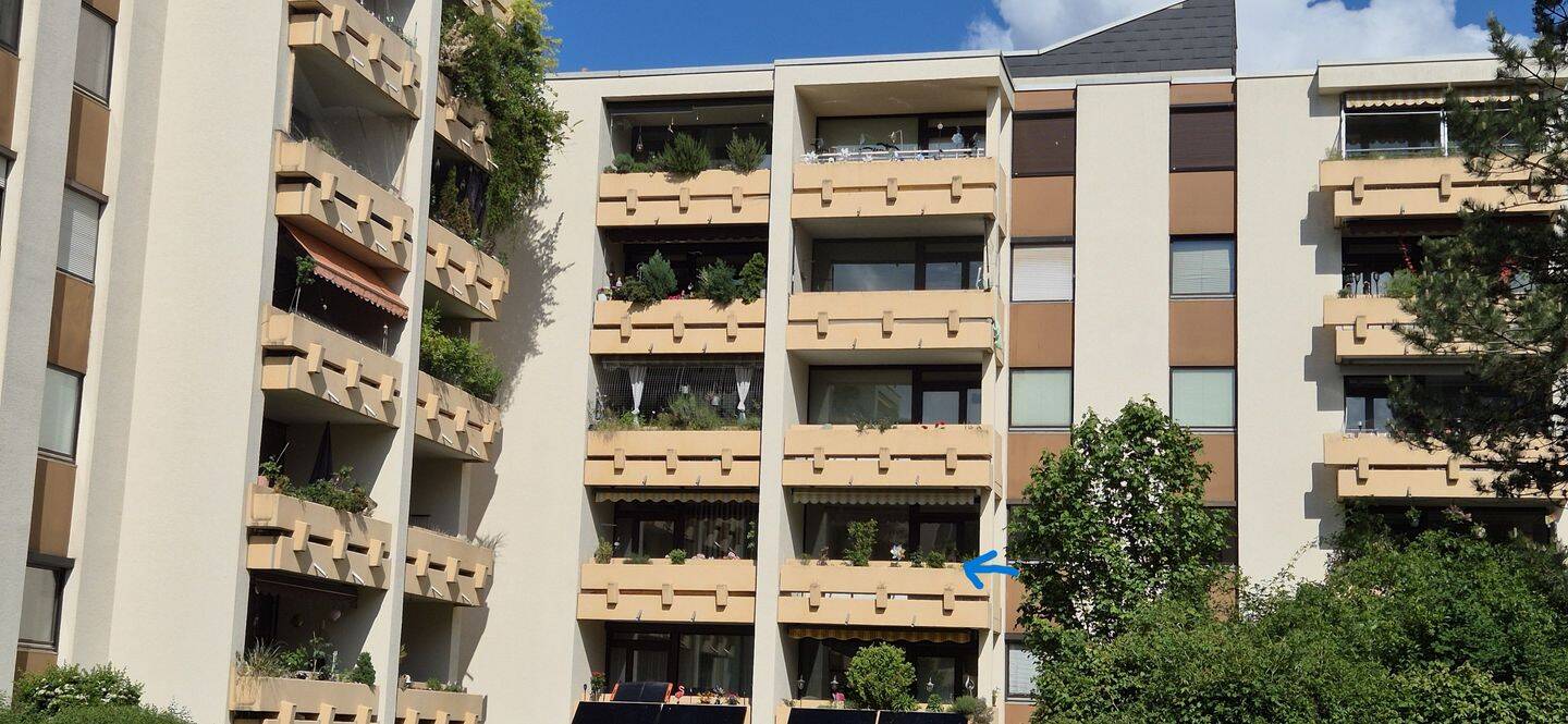 Gepflegte 2-Zimmer-Wohnung mit Loggia – Nürnberg – Vorschaubild 3