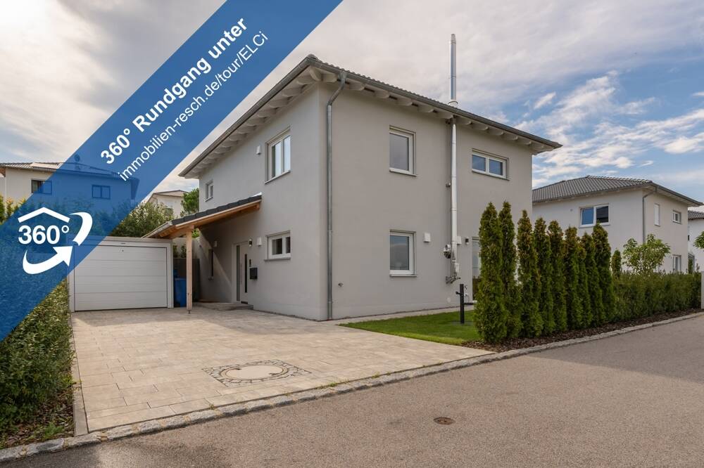 Modernes, hochwertiges Einfamilienhaus mit viel Charme und traumhaften Garten in begehrter Lage von Bad Griesbach – Bad Griesbach im Rottal – Bild 1 von 9