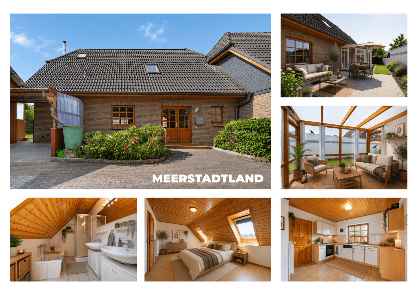 Wohnen in Kropp: Gepflegtes Einfamilienhaus mit 135 m² Wohnfläche und Garten mit Garage