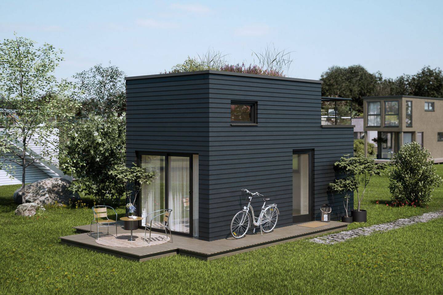 Tiny House mit Traum-Blick: Direkt am Bodden – Groß Kordshagen – Bild 1 von 9