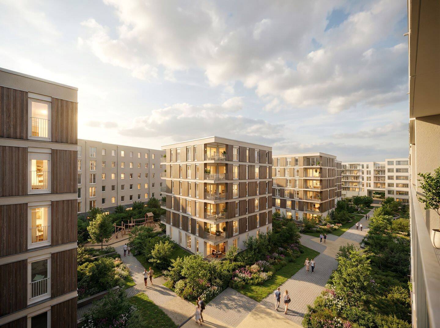 Nexus² - Helle 2-Zimmerwohnung inkl. Einbauküche und großer Loggia in zentraler Lage – Mannheim – Vorschaubild 6