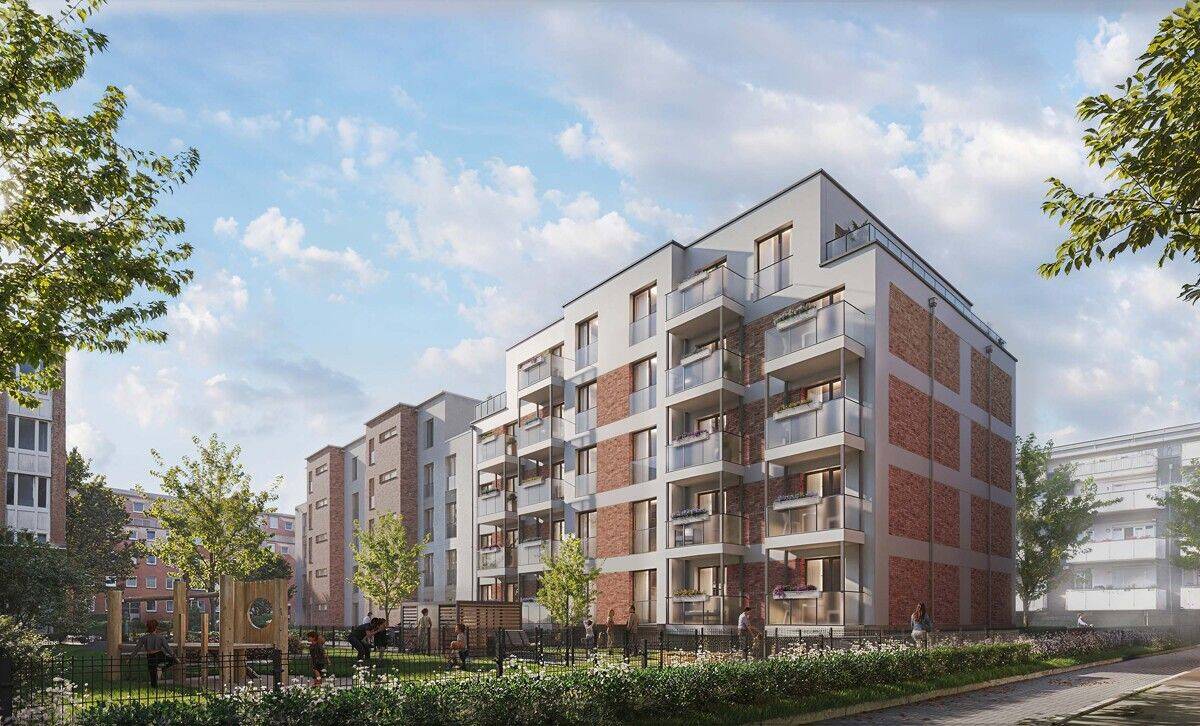 City Apartment im modernen Neubau mit 2 Balkonen und Einbauküche – 22177 Hamburg – Bild 1 von 6