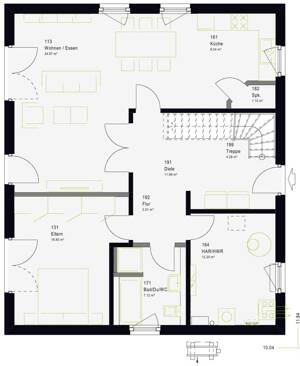 Raum zum Leben: Einfamilienhaus mit 179 m² in Holzhausen – 31592 Stolzenau – Vorschaubild 5