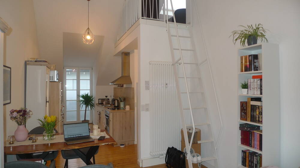 Sanierter Altbau - DG mit Galerie und Terrasse - Denkmalgeschützte Buchdruckerei - – Trier – Vorschaubild 3