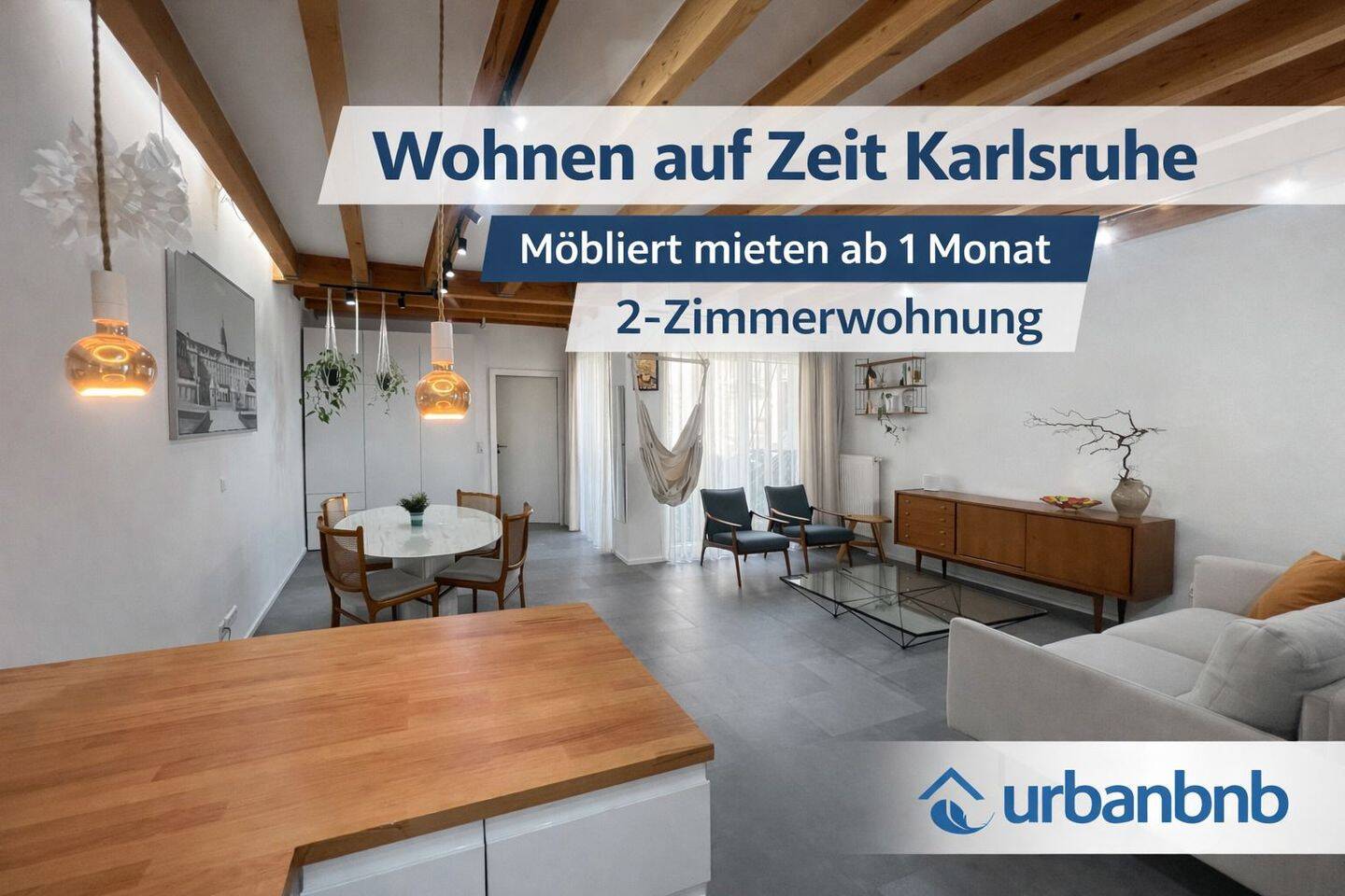 Zeitwohnen in Karlsruhe - möbliert mieten ab 1 Monat