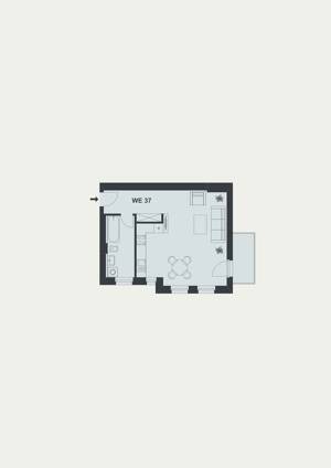 1-Zimmer-Altbauwohnung mit Balkon im modernisierten Altbau - provisionsfrei in Weißensee! – 13088 Berlin – Vorschaubild 2