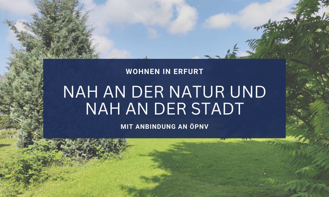 Wohnen am Stadtrand, naturnah und familienfreundlich – Erfurt – Vorschaubild 2