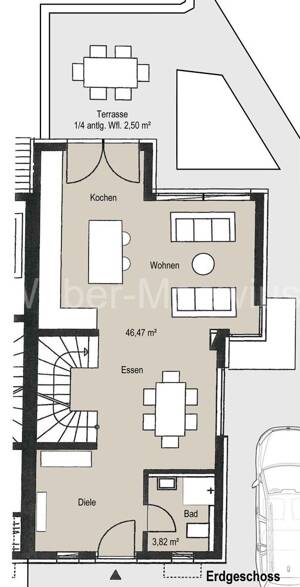Modernes EFH (einseitig angebaut) mit gehobener Ausstattung, Nolte-EBK, FBH, Terrasse, Balkon etc. – 53227 Bonn – Vorschaubild 4