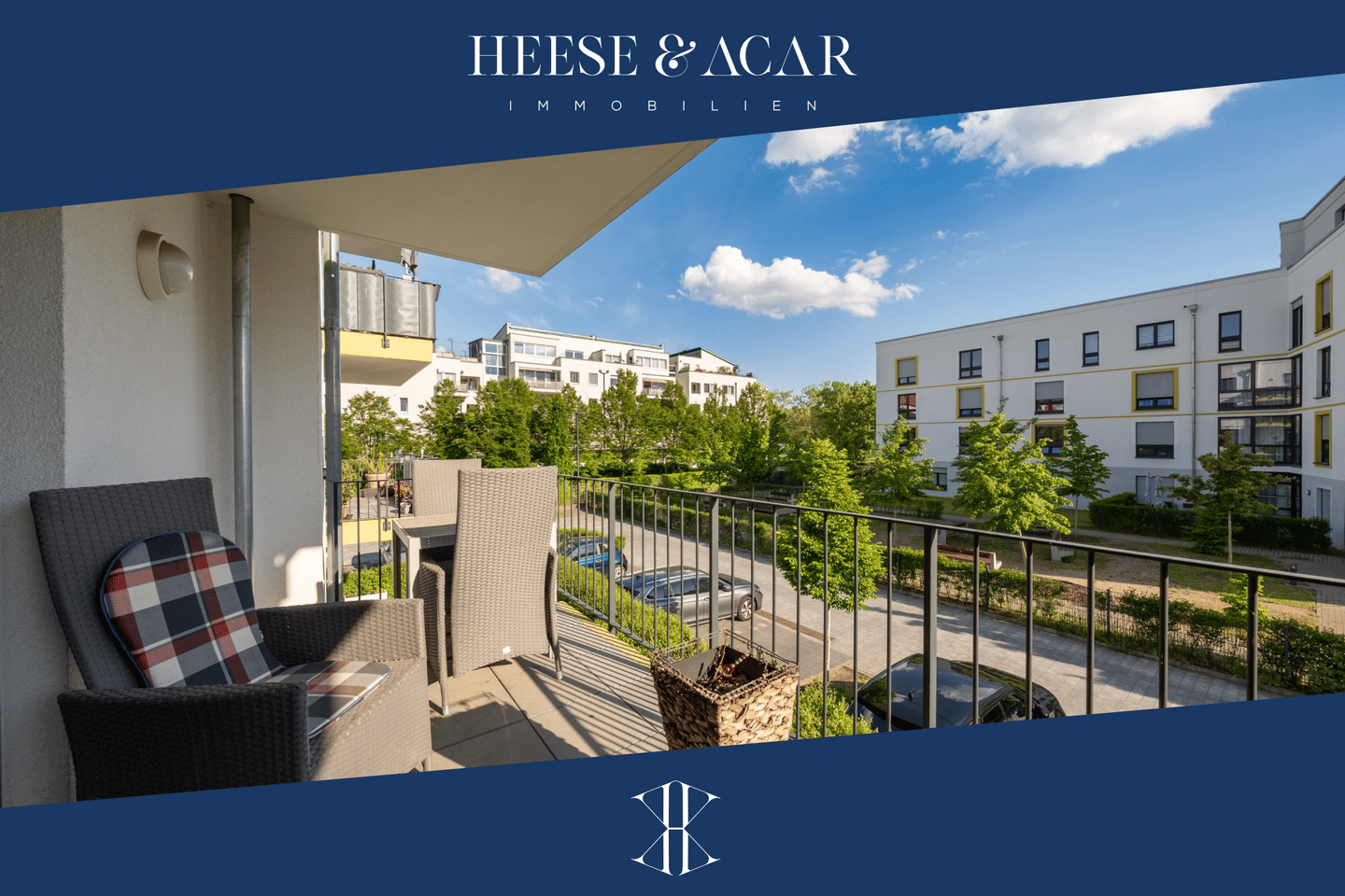 Barrierefreie Neubau-Wohnung mit Sonnenbalkon in gepflegtem Ensemble