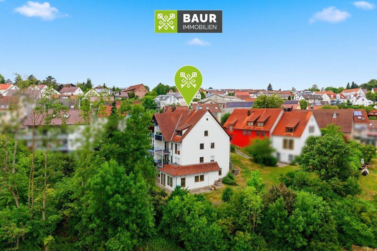 Ulm-Mähringen: 3-Zimmer-Wohnung in naturnaher Randlage – 89081 Ulm – Bild 1 von 9