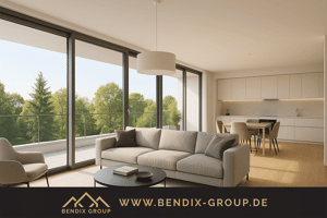 Wunderschöne 4-Zi Wohnung mit Weitblick ins Grüne I Großzügiger Balkon I Modern, hochwertig & hell!