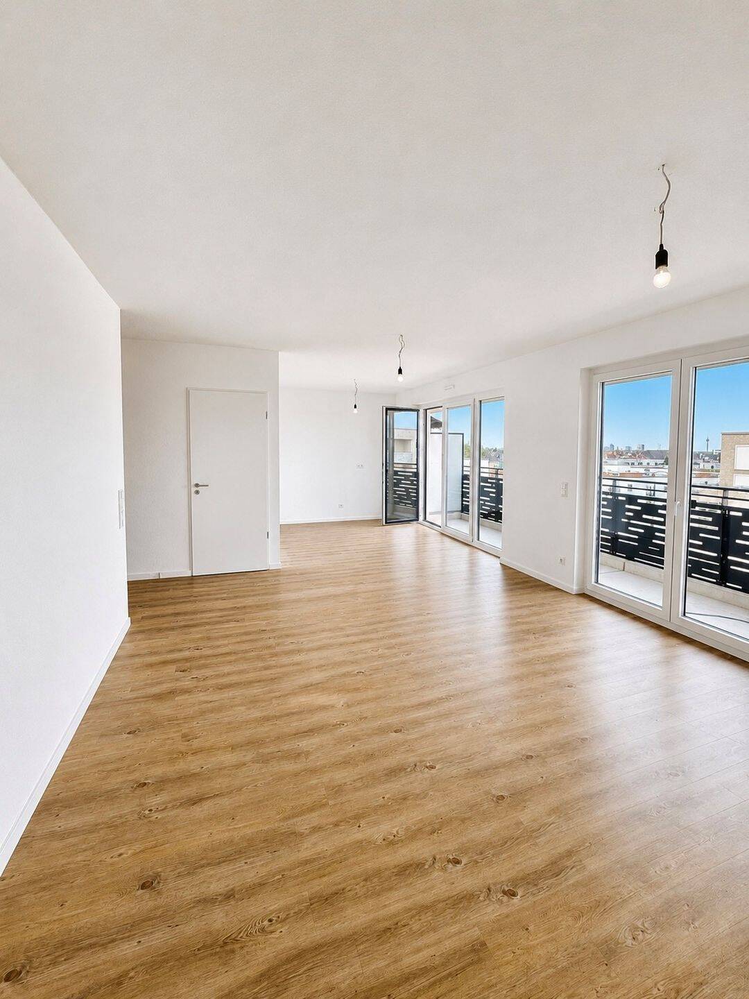 47125/95 Moderne 3-Zimmer-Wohnung mit großem Balkon und toller Aussicht im Neubau von Düsseldorf-Rath! – Düsseldorf – Vorschaubild 9