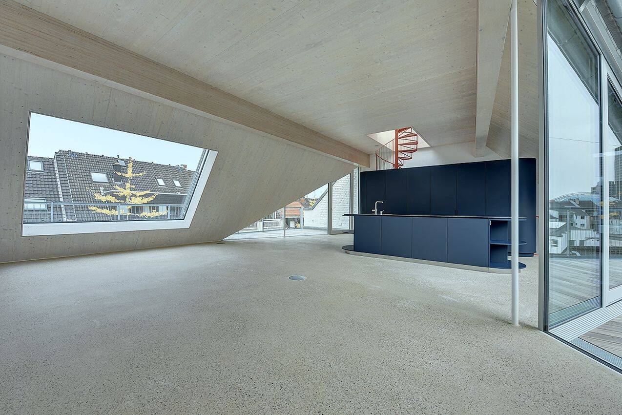 Spektakuläre Maisonettewohnung mit Dachgarten und Weitblick – Düsseldorf – Vorschaubild 6