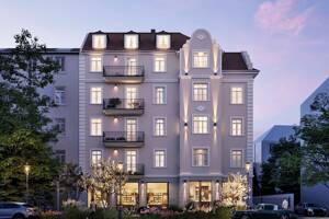 Stilvolle 3-Zimmer-Wohnung mit Südbalkon in begehrter Lage von Neuhausen - WE19 – 80634 München – Vorschaubild 2