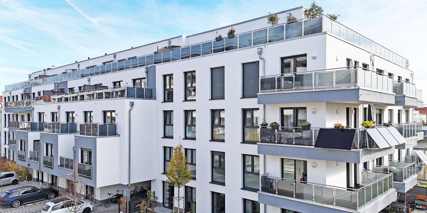 4-ZIMMER NEUBAUWOHNUNG MIT 20m² BALKON - barrierefrei - KfW 55 – Fürth – Vorschaubild 7
