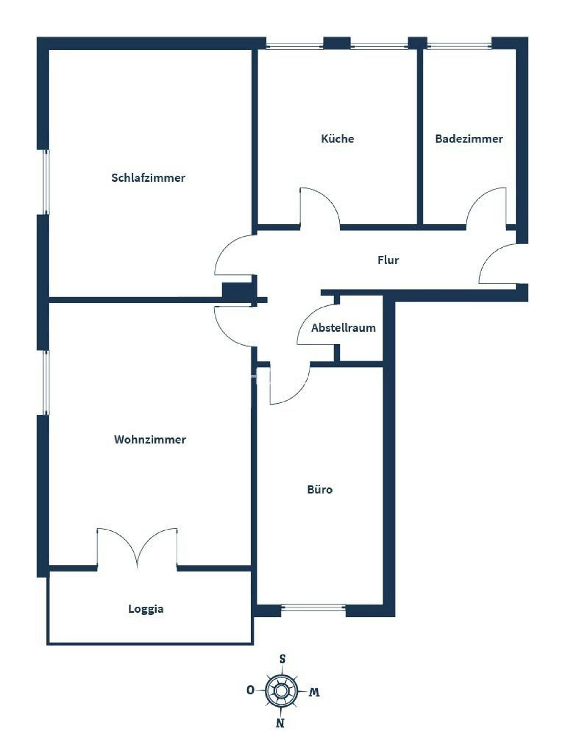 Etagenwohnung in 86633 Neuburg an der Donau mit 68 m² kaufen