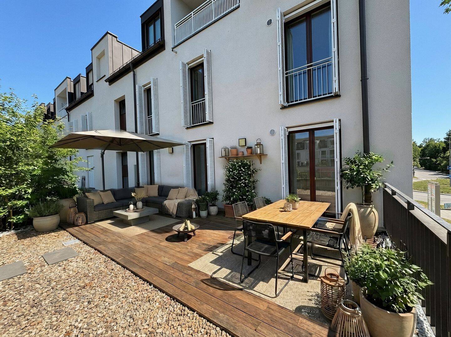 Dachterrassenwohnung - 3 Zimmer - Neubau 2021 - Erbaurecht - Bezugsfrei- Fasangarten