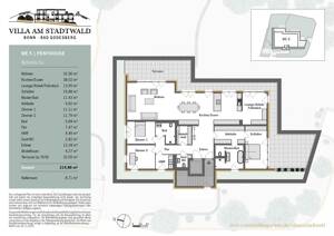 Villa am Stadtwald - Exklusives Penthouse mit unverwechselbarem Charakter – 53177 Bonn – Vorschaubild 3