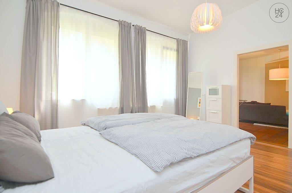 Modern möblierte 2-Zimmer-Wohnung mit WLAN und Garten in Nürnberg Gärten h. d. Veste – Nürnberg – Vorschaubild 9