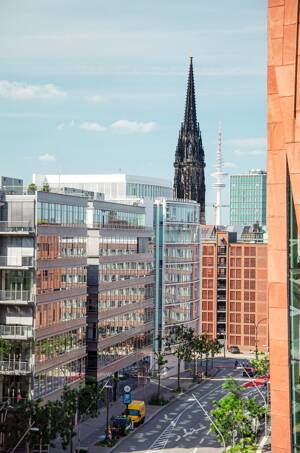 117qm Erstbezug! Heller 3-Zimmer-Traum mit Weitblick // Community-Features mitten in der Hafen-City