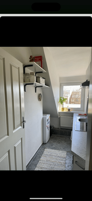 Außergewöhnliche 3-Zimmer-Dachgeschosswohnung mit integriertem Büroraum in Barmbek-Süd – 22083 Hamburg – Vorschaubild 5