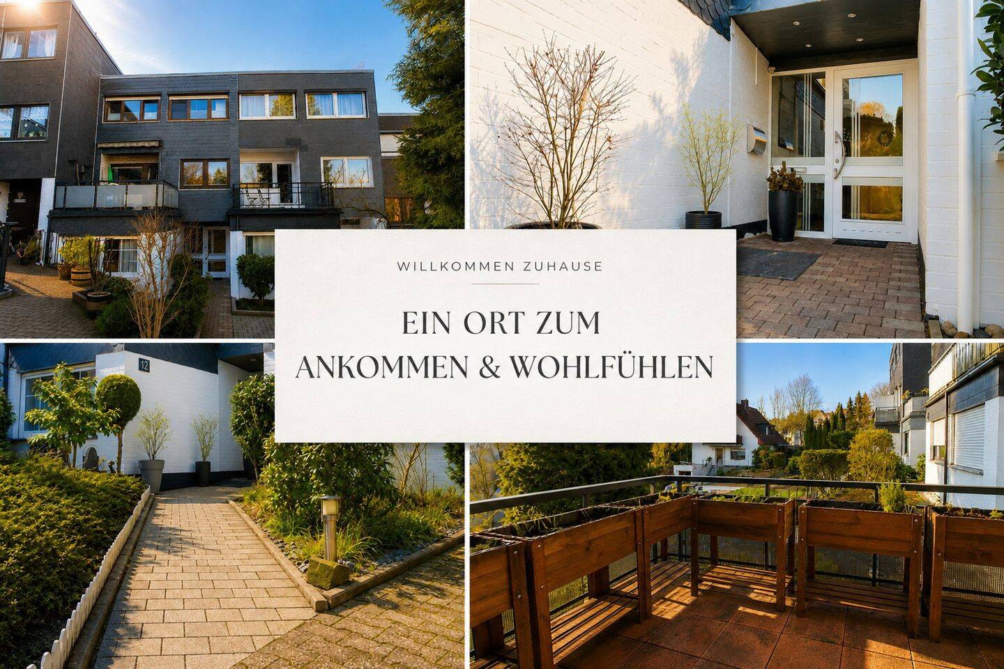 Hausgefühl statt Wohnung 108,5 m² Wohnkomfort mit Kamin 2 Balkonen & moderner Küche in Solingen-Wald