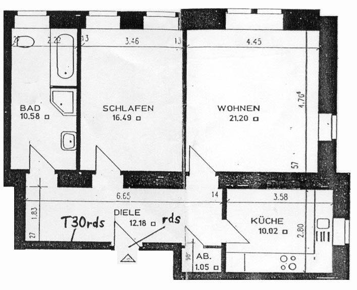 WG-taugliche 2 Zimmerwohnung in UNI Nähe – Dresden – Vorschaubild 2